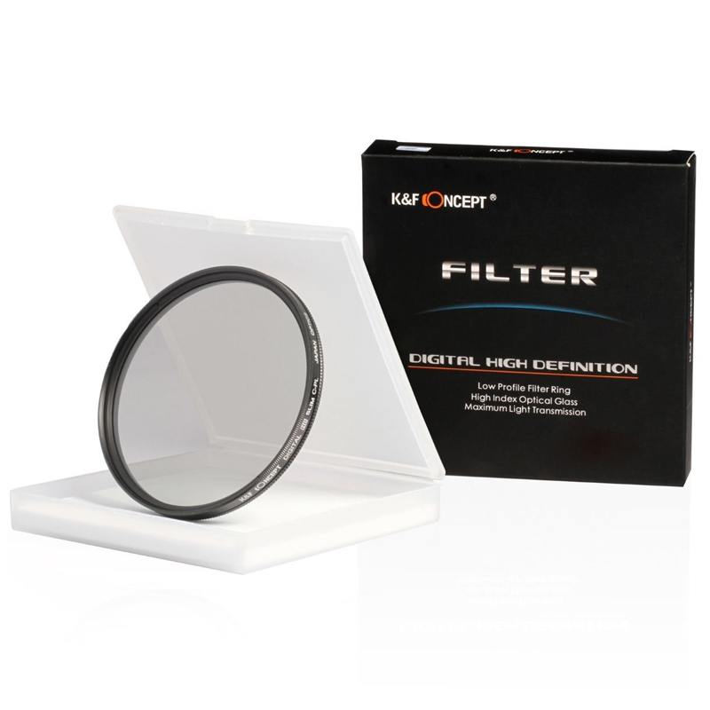 K&F CONCEPT Slim CPL Filter 49mm